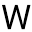 w