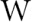 w