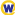 w