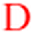 d