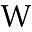 w