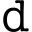 d