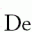 d