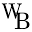 w