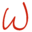 w