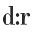 d