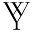 w
