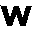 w