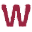 w
