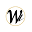 w