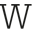 w