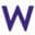 w
