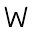 w