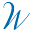 w