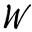 w