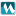 w