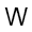 w