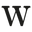 w