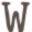 w