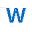 w