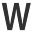 w
