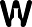 w
