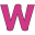 w