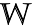 w