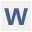 w