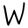 w