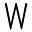 w