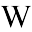w