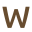 w